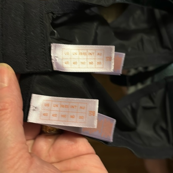 ❄️Savage X Fenty Satin Floral Bullet Underwire Bra Size 42D - Picture 6 of 9